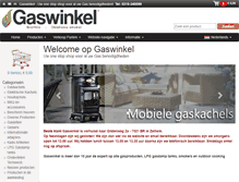 Tablet Screenshot of gaswinkel.com